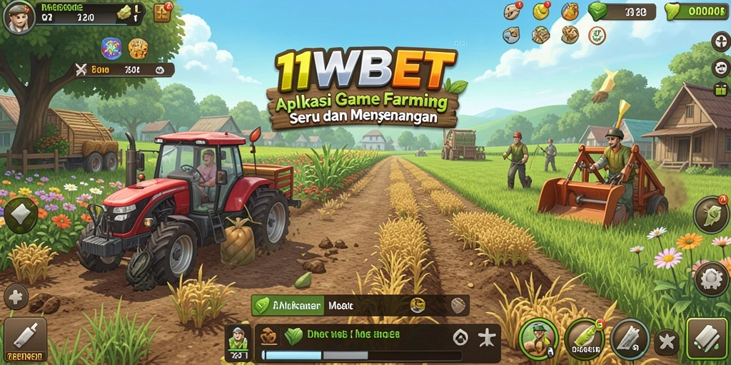 Tampilan permainan 11WBET yang memukau saat bertani