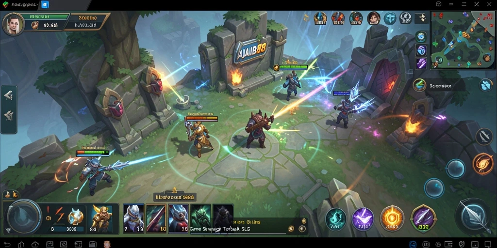 Tampilan gameplay AJAIB88 yang menarik dan strategi mendalam.