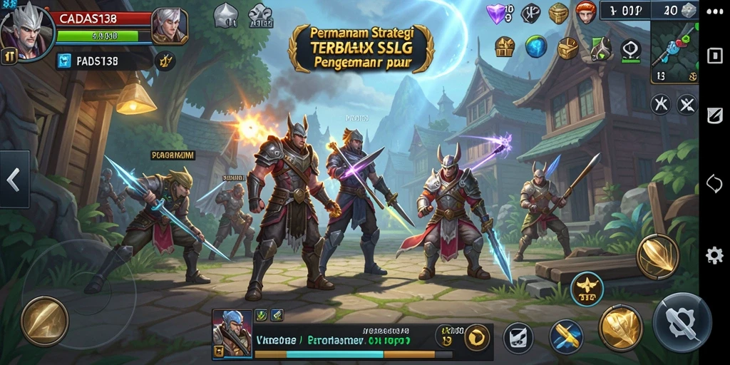 Tampilan seru gameplay SLG di CADAS138 yang penuh strategi.