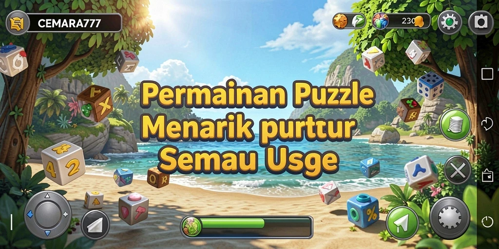 Tampilan gameplay menarik dari CEMARA777, penuh tantangan.