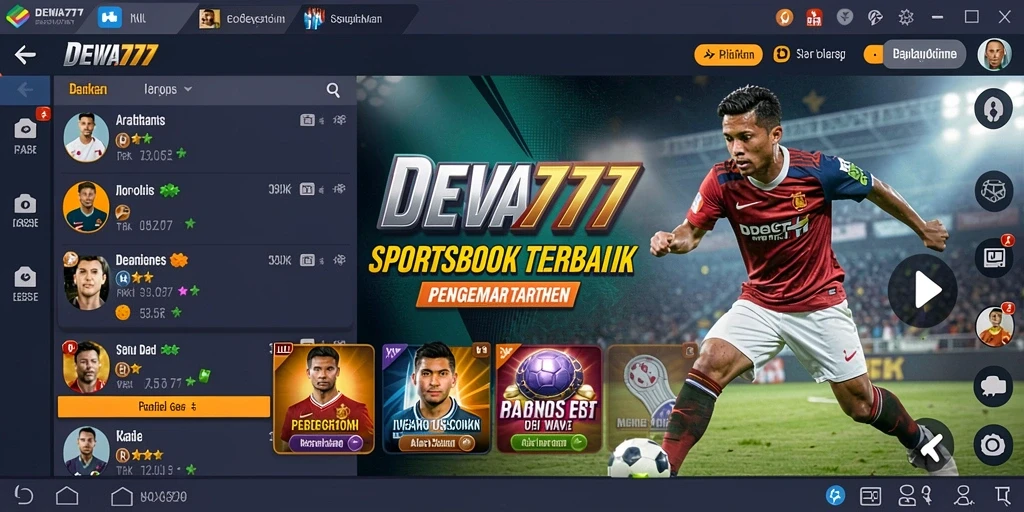 Tampilan screenshot DEWA777 menunjukkan gameplay taruhan yang menarik.