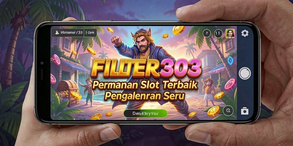 Tampilan gameplay yang menarik dan penuh warna dari FILTER303.