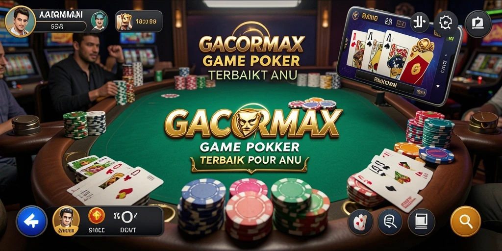 Gameplay Poker yang mendebarkan di GACORMAX