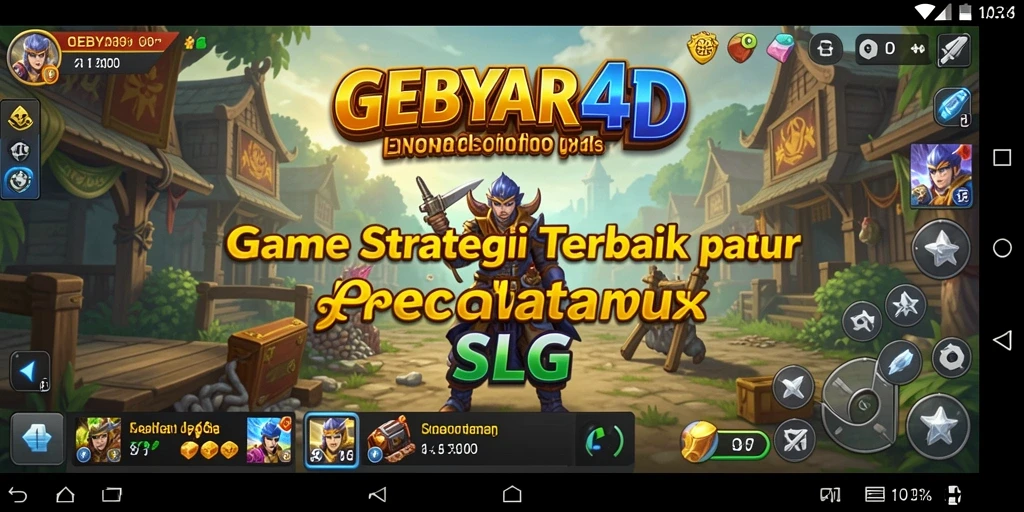 Screenshot gameplay GEBYAR4D menampilkan pertarungan epik antar pemain.