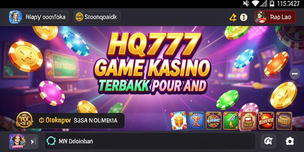Tampilan gameplay memukau dari HQ777 menawarkan pengalaman kasino terbaik.