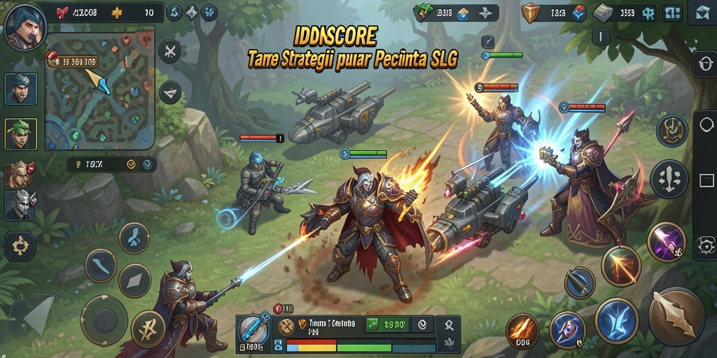 Gameplay seru dan menantang di IDNSCORE dengan strategi mendalam.