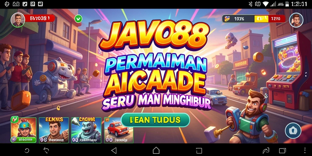 Tampilan gameplay seru dari JAVO88 dengan grafis menarik.