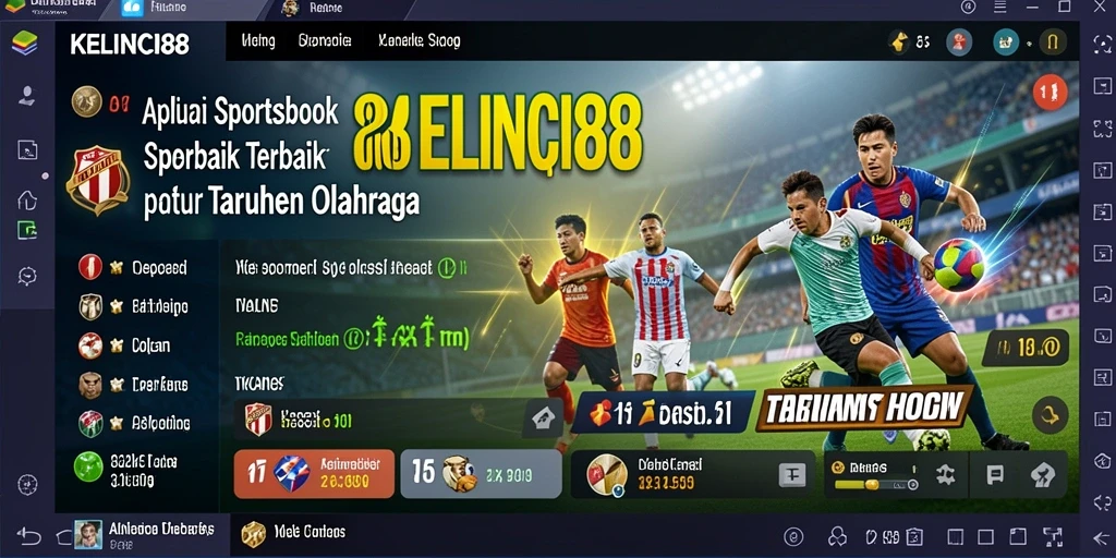 Gameplay Sportsbook KELINCI88 yang menarik dan interaktif.