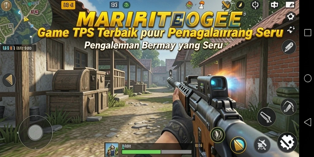 Screenshot gameplay MARIATOGEL yang memukau dengan grafis TPS yang tajam.