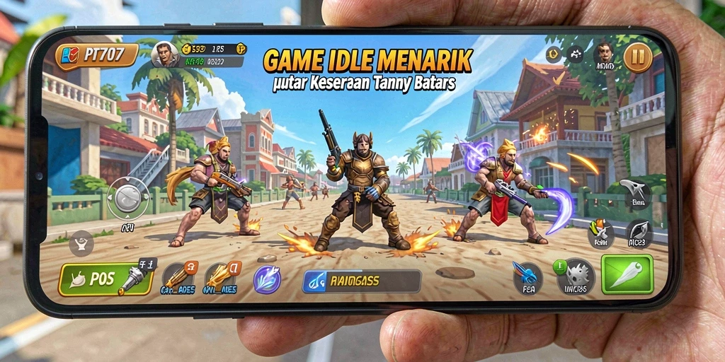 Screenshot PT707 menampilkan gameplay menyenangkan dalam kategori Idle.
