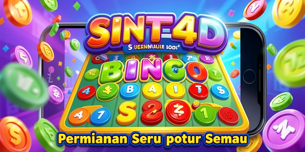 Tampilan gameplay menarik dari permainan Bingo SINTE4D.