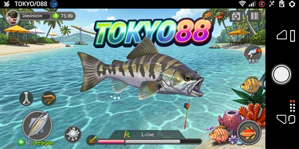 Tampilan gameplay TOKYO88 yang seru dan grafis menawan.