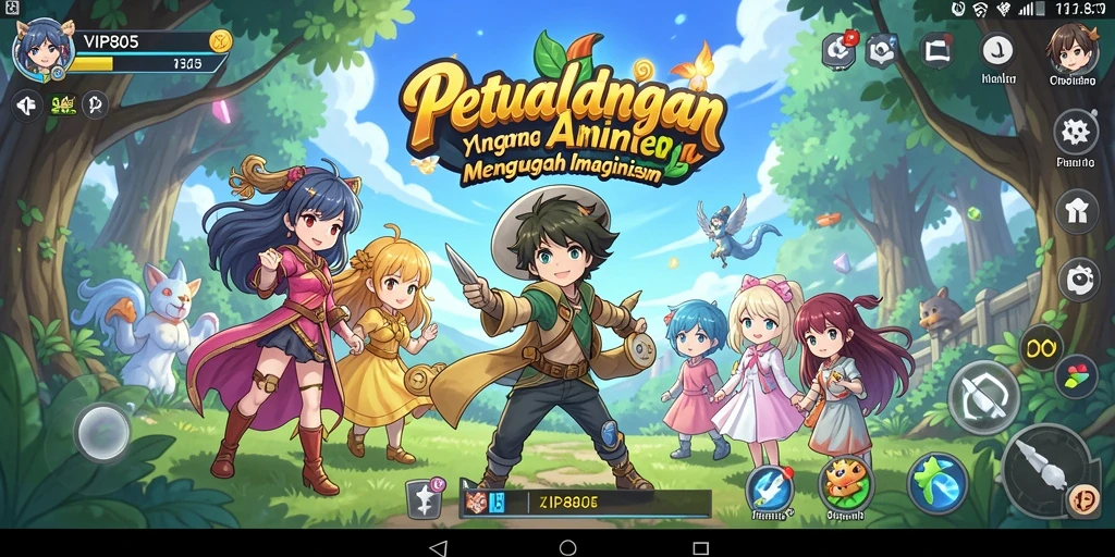 Ikon gameplay anime yang mengasyikkan di VIP805.