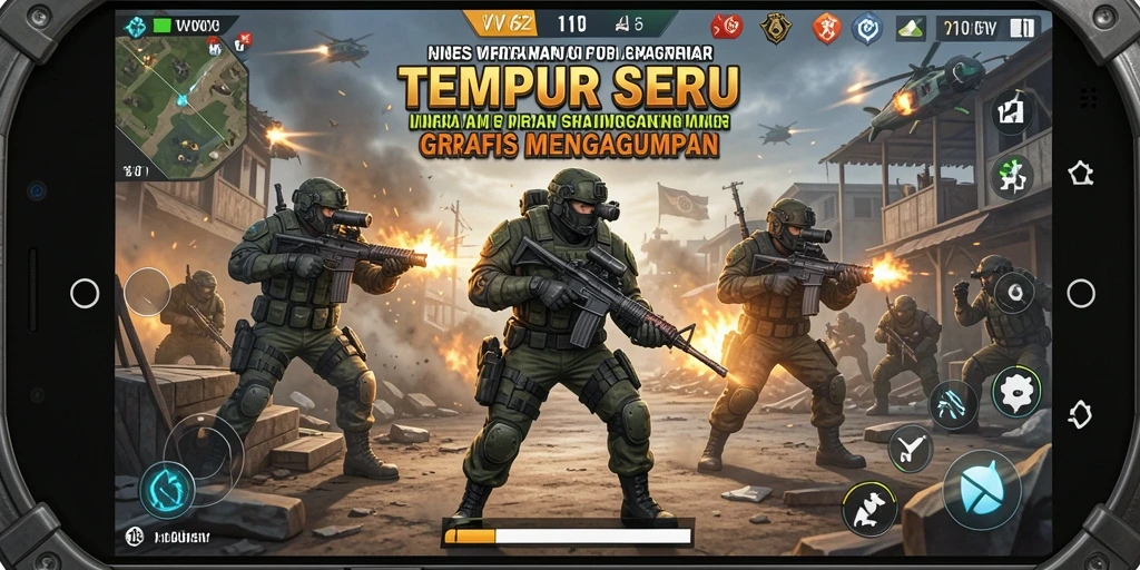 Gameplay intens dari VV62 dengan grafis fantastis.