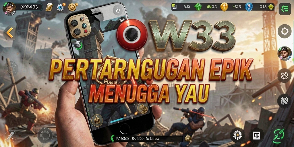 Tampilan aksi mendebarkan dari gameplay WOW33 yang mengesankan.